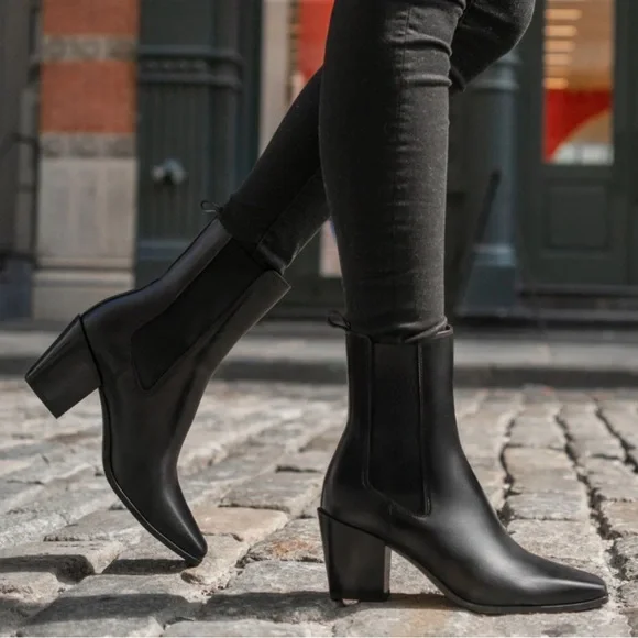 Black Leather Thursday Boots Company Soho - Picture 7 of 15